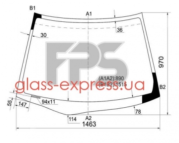 СКЛО ЛОБОВЕ, PILKINGTON