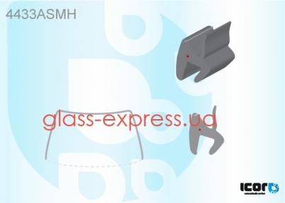 МОЛДИНГ ЛОБОВОГО СКЛА, SEKURIT