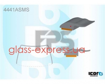 МОЛДИНГ ЛОБОВОГО СКЛА, ICOR