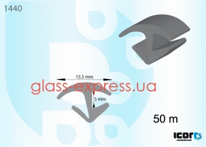 МОЛДИНГ ЛОБОВОГО СКЛА, ICOR