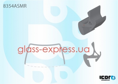 МОЛДИНГ ЛОБОВОГО СКЛА, ICOR