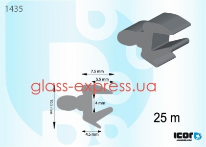 МОЛДИНГ БОКОВИЙ, ICOR