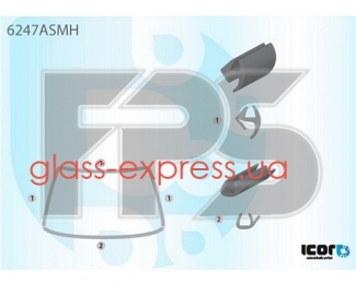 МОЛДИНГ ЛОБОВОГО СКЛА, ICOR